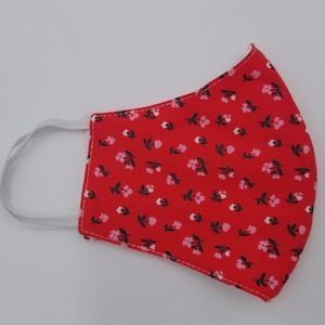 Handmade fabric face mask